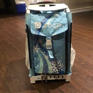 Zuca Skating bag white frame included